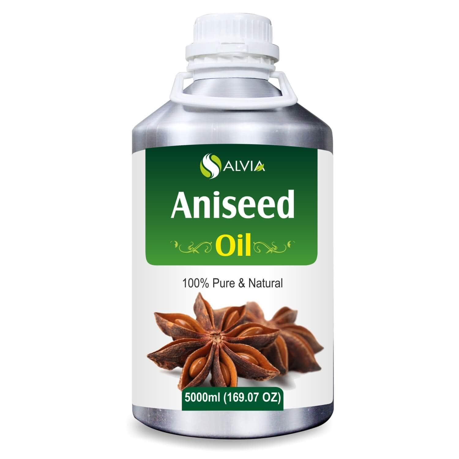 Salvia Natural Essential Oils 5000ml Aniseed Oil (Pimpinella Anisum) Natural Pure Essential Oil Undiluted Therapeutic Grade For Medicine, Inhaler Blends Help Ease Bronchitis, Colds And The Flu Salvia Natural Essential Oils 5000ml Aniseed Oil (Pimpinella Anisum) Natural Pure Essential Oil Undiluted Therapeutic Grade For Medicine, Inhaler Blends Help Ease Bronchitis, Colds And The Flu